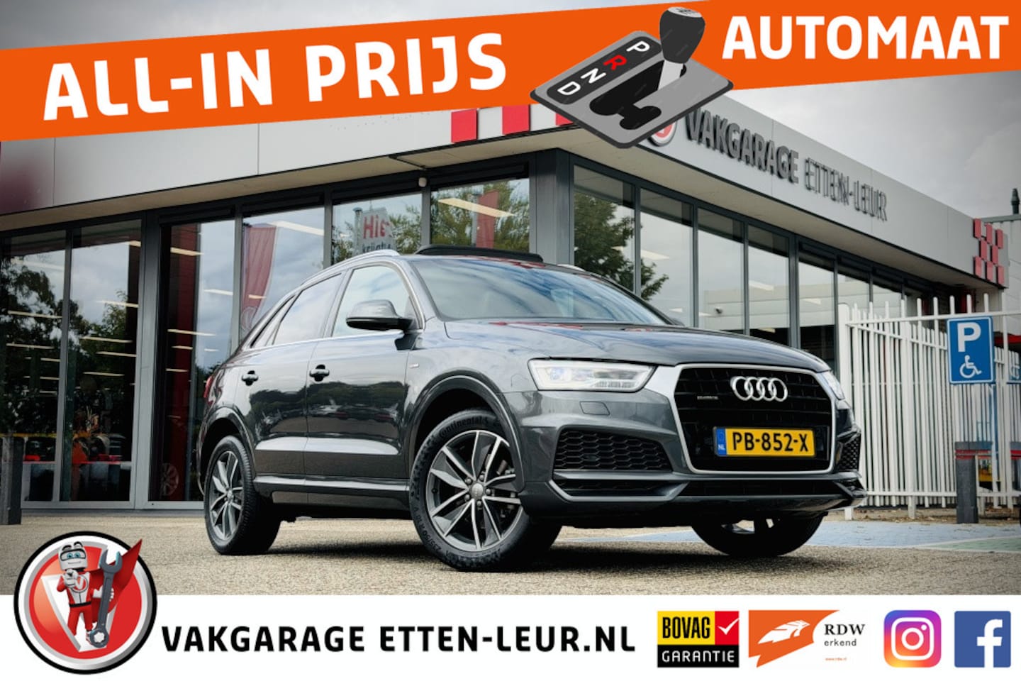 Audi Q3 - 2.0 Quattro Sport 3x S-Line | TREKHAAK | PANO - AutoWereld.nl