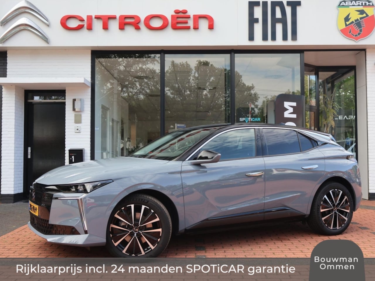 DS 4 - N°4 E-Tense EV 58,3 kWh 213PK Automaat Pallas, Rijklaarprijs | Two tone | Adaptieve Cruise - AutoWereld.nl
