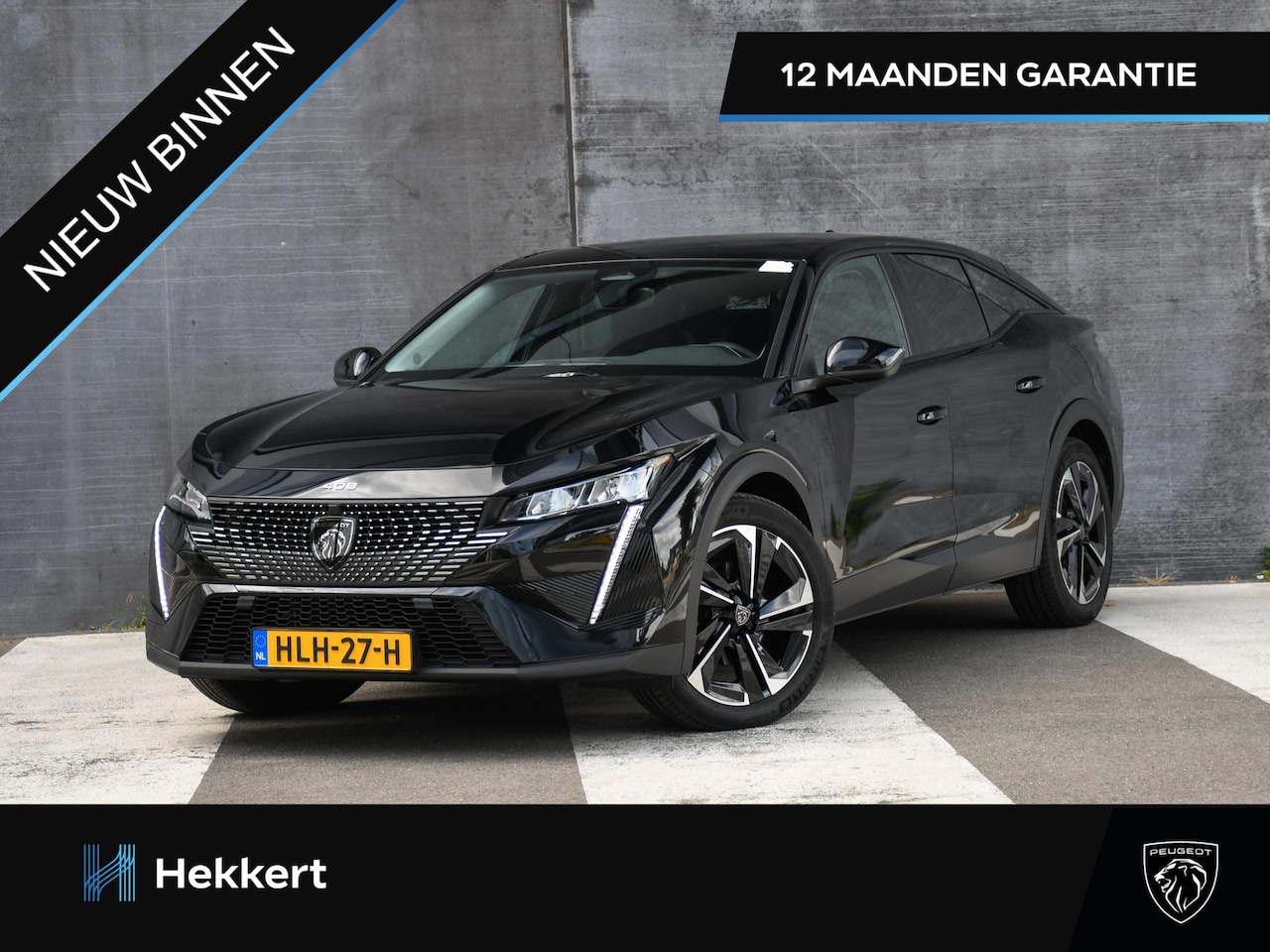 Peugeot 408 - Allure 1.2 Hybrid 145pk Automaat ADAPT. CC | 19''LM | CAMERA | NAVI | DAB | APPLE-CARPLAY - AutoWereld.nl