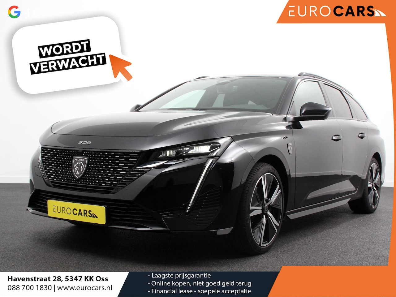 Peugeot 308 - 1.2 PureTech 130pk Automaat GT SW Climate control Adaptive cruise control Parkeersensoren - AutoWereld.nl
