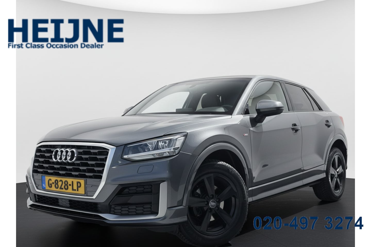 Audi Q2 - 35 TFSI 150PK S-LINE EDITION NAVI/PDC/HALF-LEDER - AutoWereld.nl