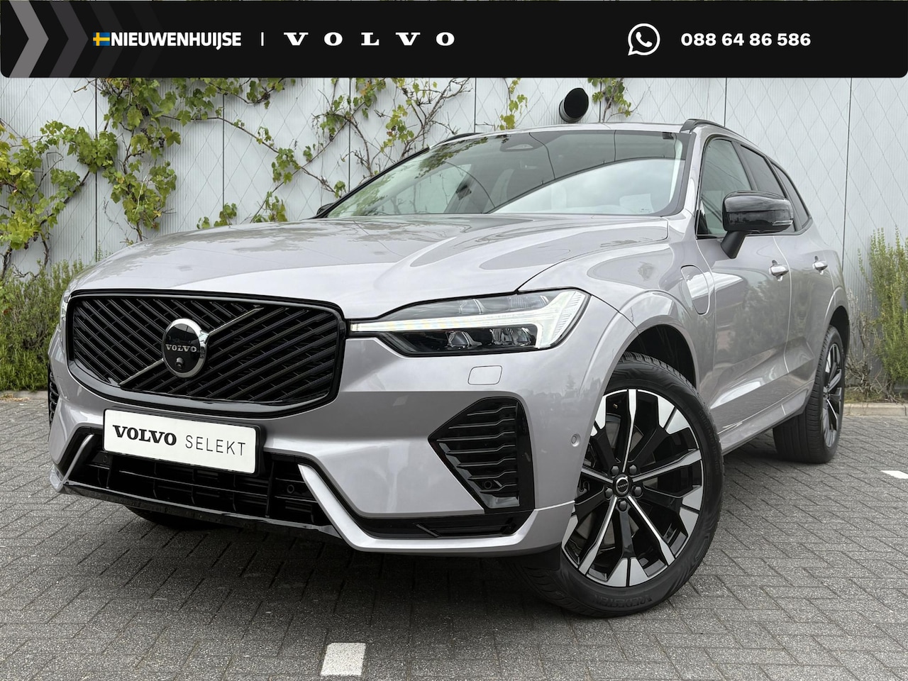 Volvo XC60 - 2.0 T6 Plug-in hybrid AWD Ultra Dark | Stoel-/Stuurverwarming | Getint Glas | Head-up Disp - AutoWereld.nl