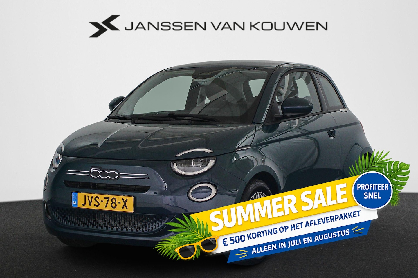 Fiat 500 - 1.0 Hybrid Torino Launch Edition Full LED Koplampen Apple Carplay - AutoWereld.nl
