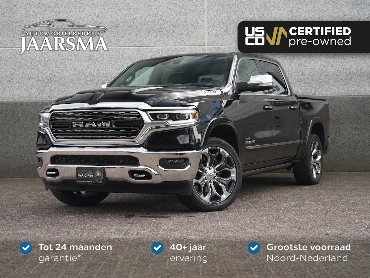 Dodge Ram 1500 - 5.7 V8 4x4 Crew Cab Limited |1e eigenaar |Adaptive Cruise Control |Multifuncitonele achter - AutoWereld.nl
