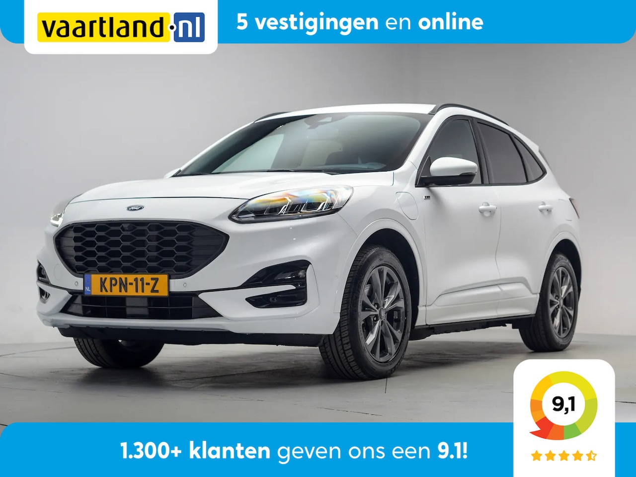 Ford Kuga - 2.5 PHEV ST-Line Aut. [ Navi Head-up Winterpakket ] - AutoWereld.nl