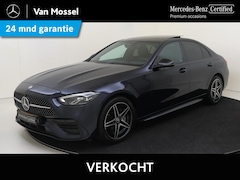 Mercedes-Benz C-klasse - 300 e AMG Line / Achteruitrijcamera / Stoelverwarming / Panaromadak / Trekhaak / Sfeerverl