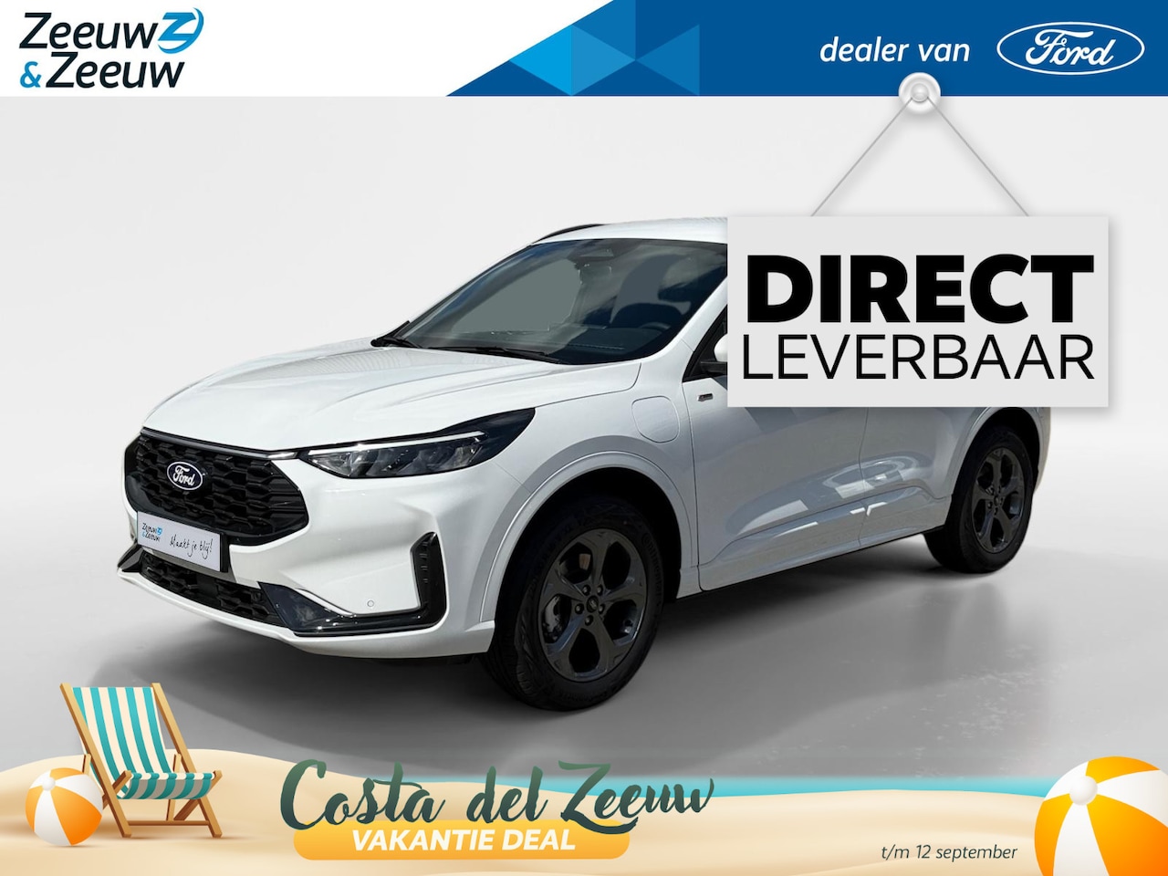 Ford Kuga - 2.5 PHEV ST-Line | Uit Voorraad Leverbaar | Automaat | €4.000,- Ready Set Ford Bonus | Tre - AutoWereld.nl
