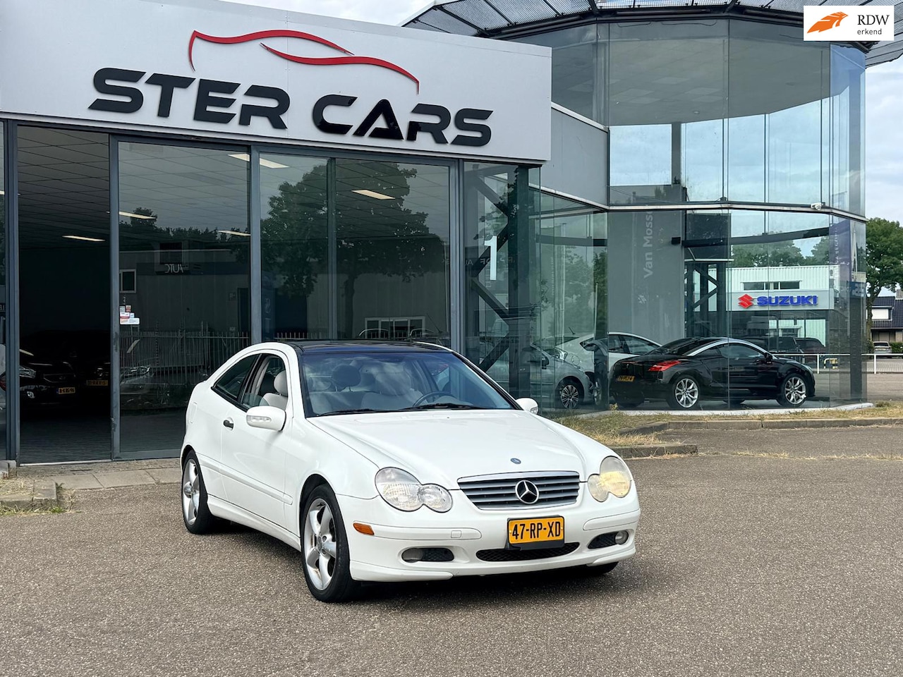 Mercedes-Benz C-klasse Sportcoupé - 230 K|Automaat|Airco|Onderhoud| - AutoWereld.nl