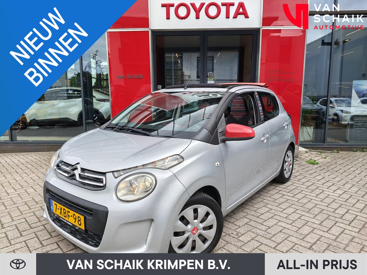 Citroën C1 - 1.0 e-VTi Airscape Feel | Cabriodak | Airco - AutoWereld.nl