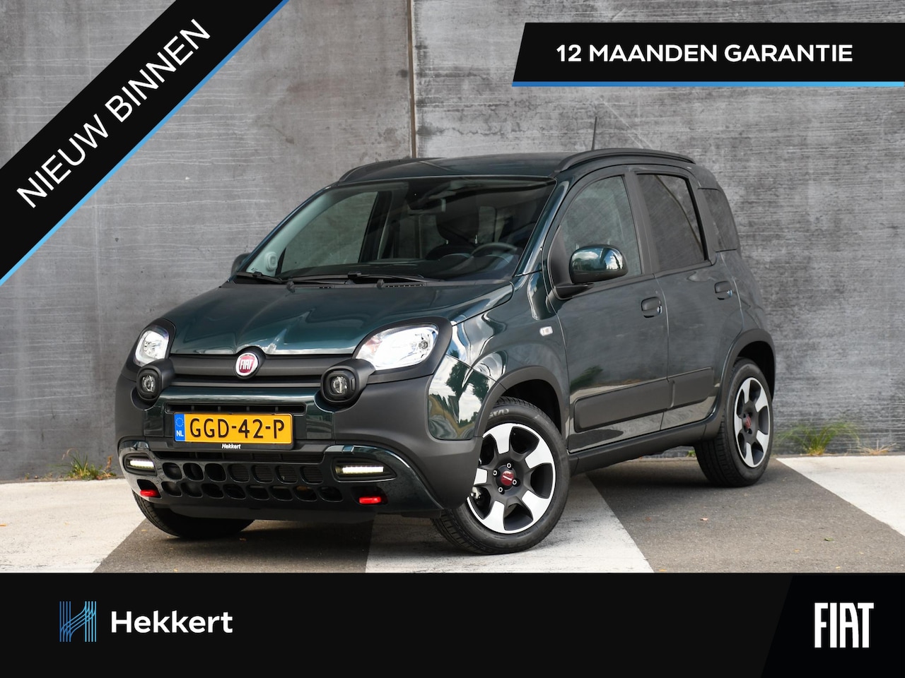 Fiat Panda - Cross 1.0 Hybrid 69pk 100% FIAT ONDERHOUDEN | PDC ACHTER | 15''LM | AIRCO | DAB - AutoWereld.nl