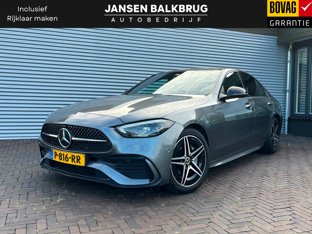 Mercedes-Benz C-klasse - 180 AMG Line panoramadak - AutoWereld.nl