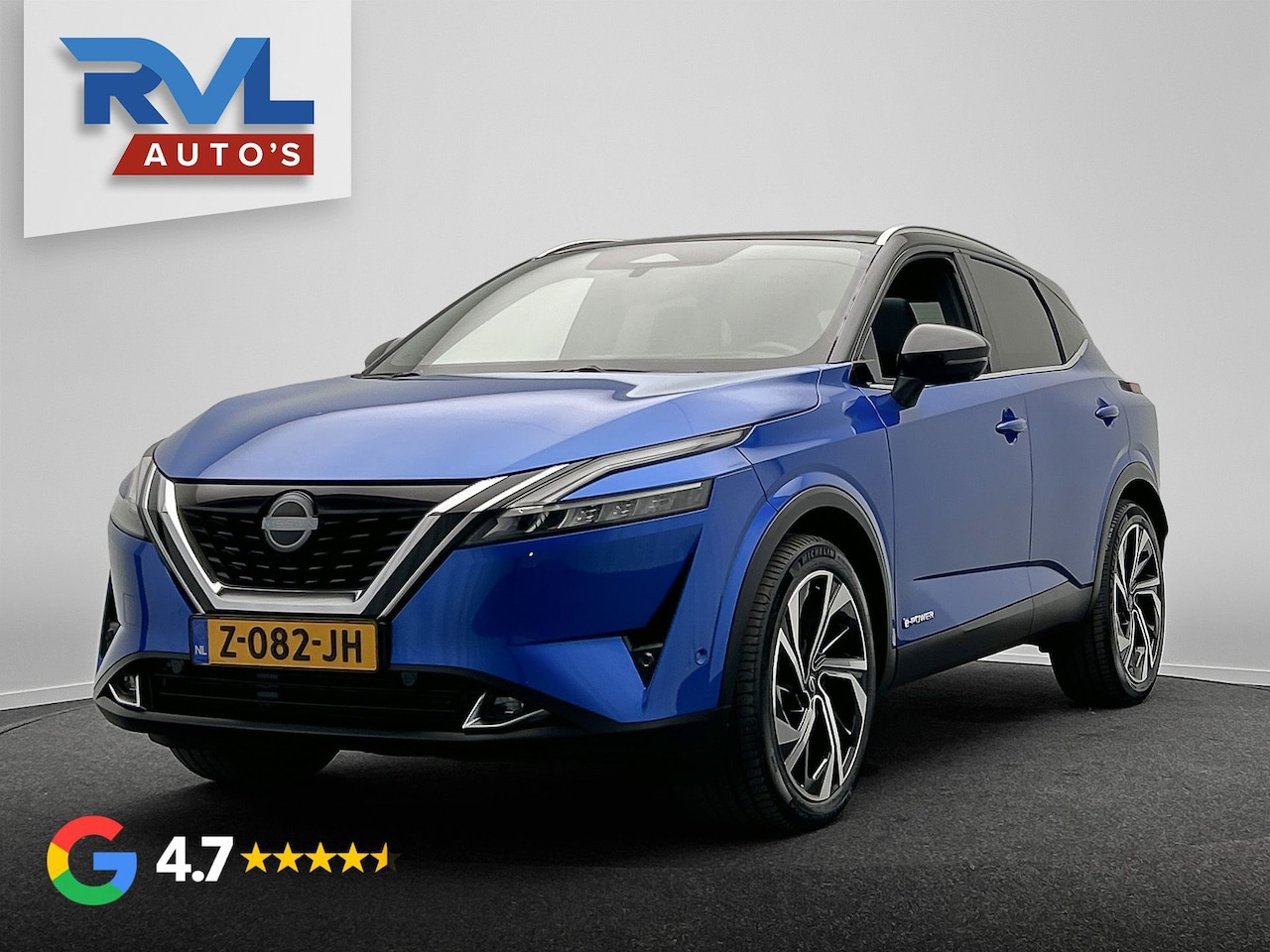 Nissan Qashqai - 1.5 e-Power Tekna Plus | Origineel NL | 1e Eigenaar | Dealer Onderhoud |Head-up | Leder | - AutoWereld.nl