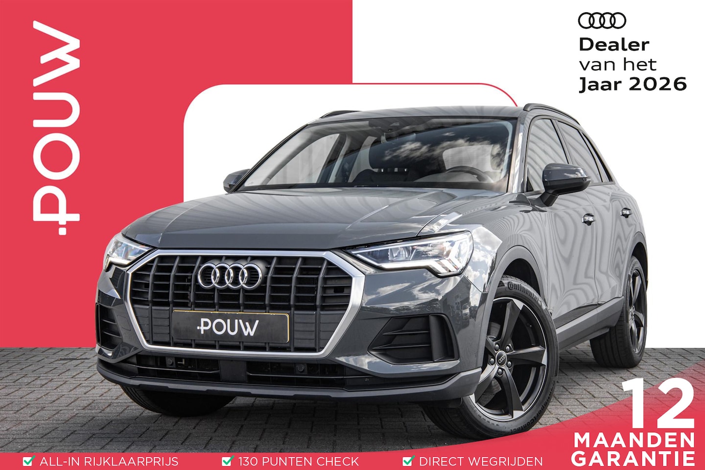 Audi Q3 - 35 TFSI 150pk Pro Line | Velgen 17'' | Trekhaak Uitklapbaar - AutoWereld.nl