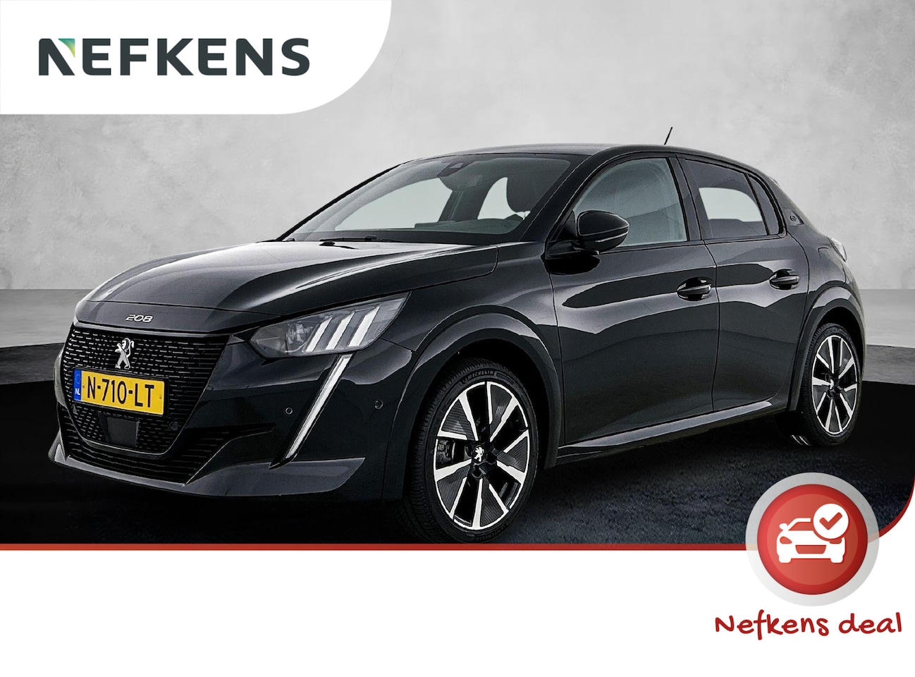 Peugeot e-208 - EV GT Pack 50 kWh 136pk | Navigatie | Achteruitrijcamera | Leder/Alcantara | Stoelverwarmi - AutoWereld.nl