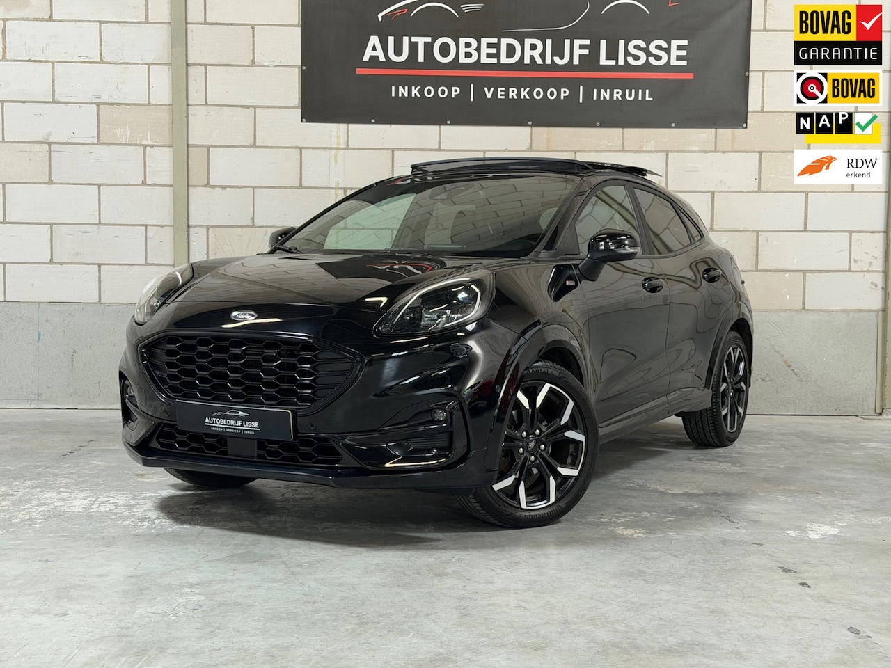 Ford Puma - 1.0 EcoBoost Hybrid ST-Line X |Panoramadak|Camera - AutoWereld.nl