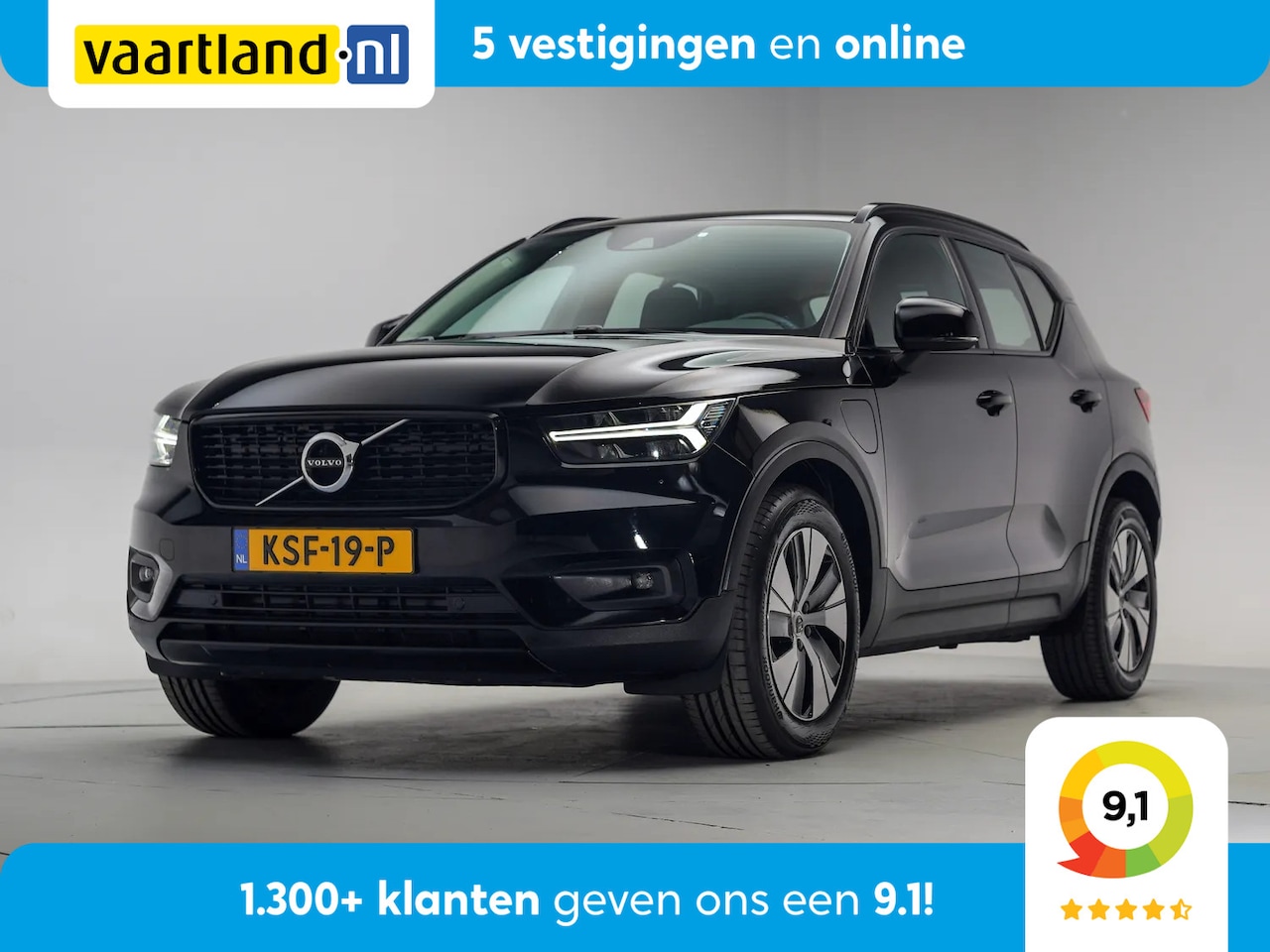 Volvo XC40 - T4 Recharge R-Design Expression [ LED Navi Apple/Android Clima ] - AutoWereld.nl