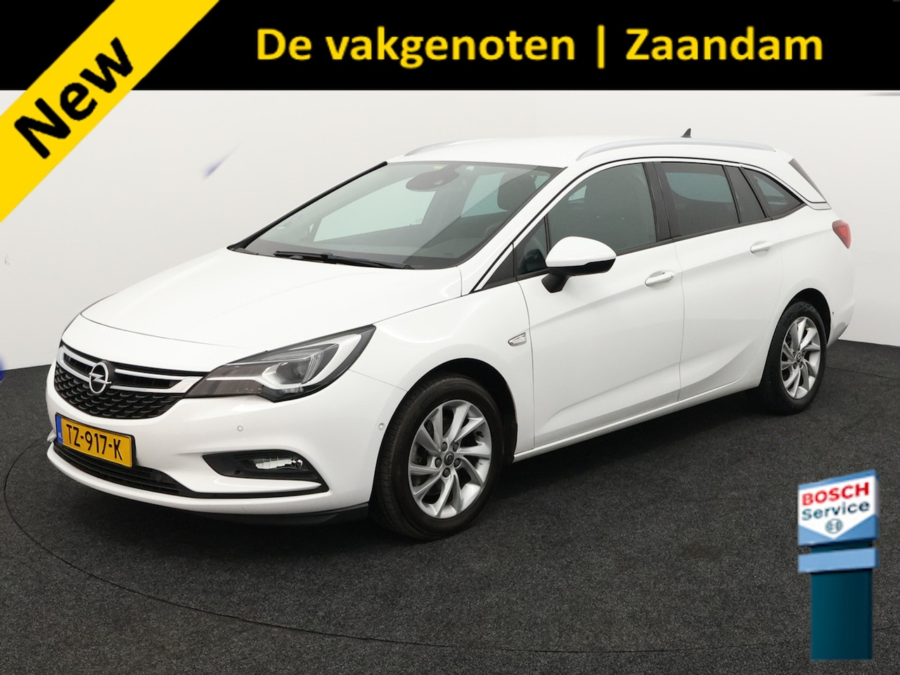 Opel Astra Sports Tourer - 1.6 Turbo Innovation trekhaak 1650kg 200pk !! nederlauto autopas carplay android airco nav - AutoWereld.nl