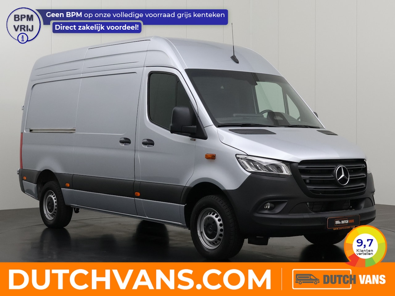 Mercedes-Benz Sprinter - 317CDI Automaat L2H2 | Led | 10" Multimedia Touch | Navigatie | Camera | Airco | Betimmeri - AutoWereld.nl