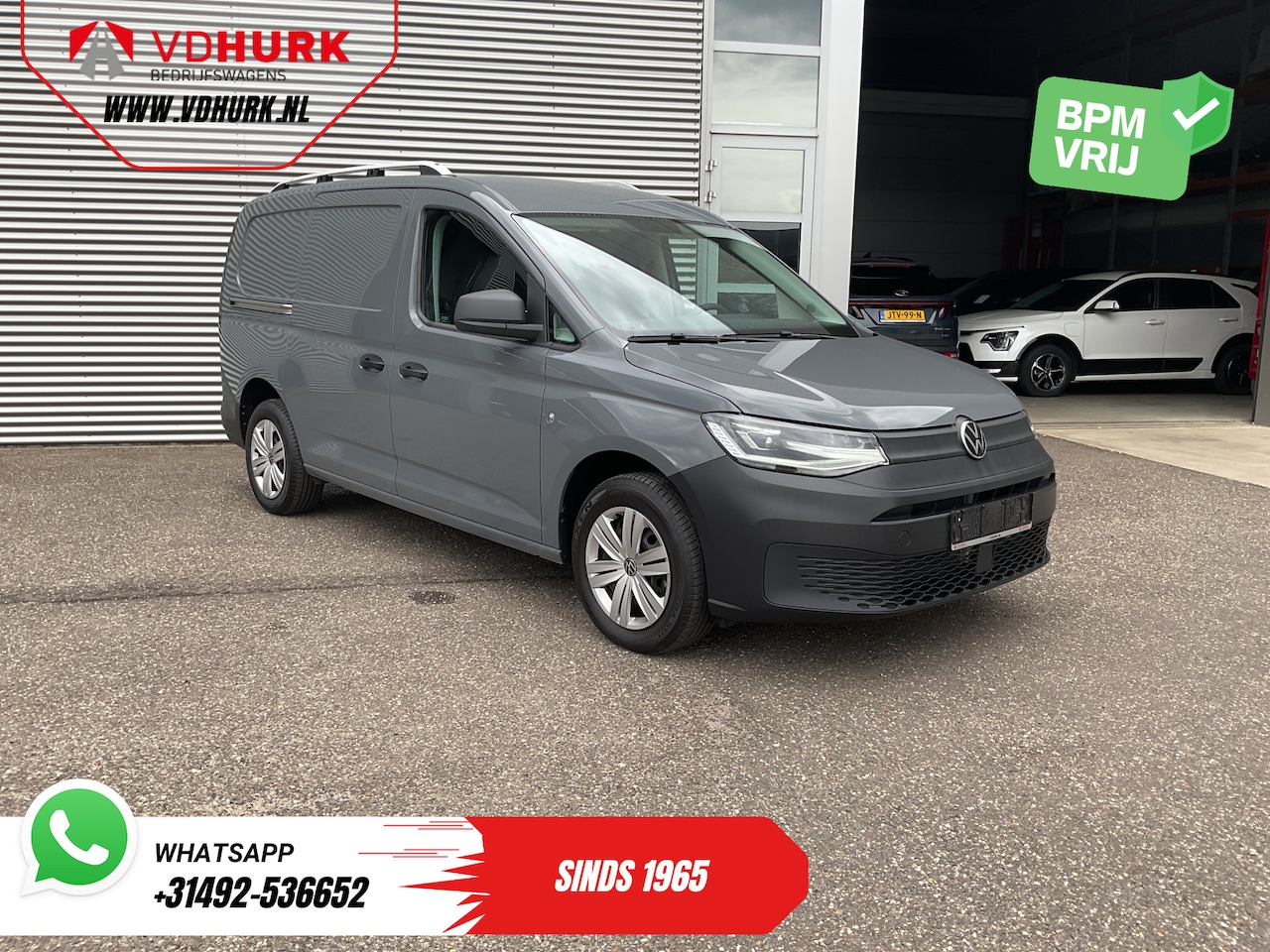 Volkswagen Caddy Cargo Maxi - 2.0 TDI 125 pk LED/ Lage KM/ PDC/ Airco - AutoWereld.nl