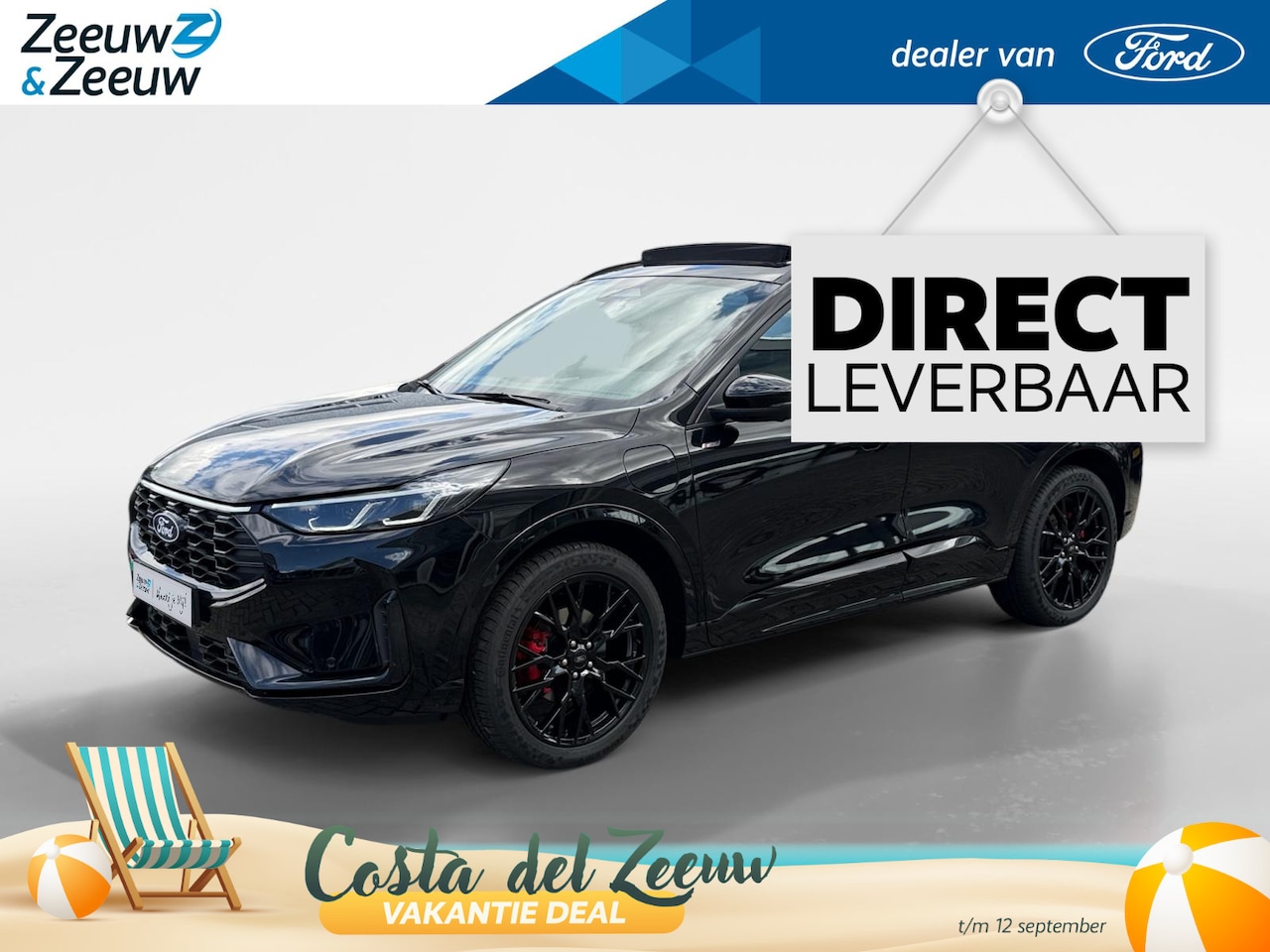 Ford Kuga - 2.5 PHEV ST-Line X | Uit Voorraad Leverbaar | Automaat | €4.000,- Ready Set Ford Bonus | T - AutoWereld.nl