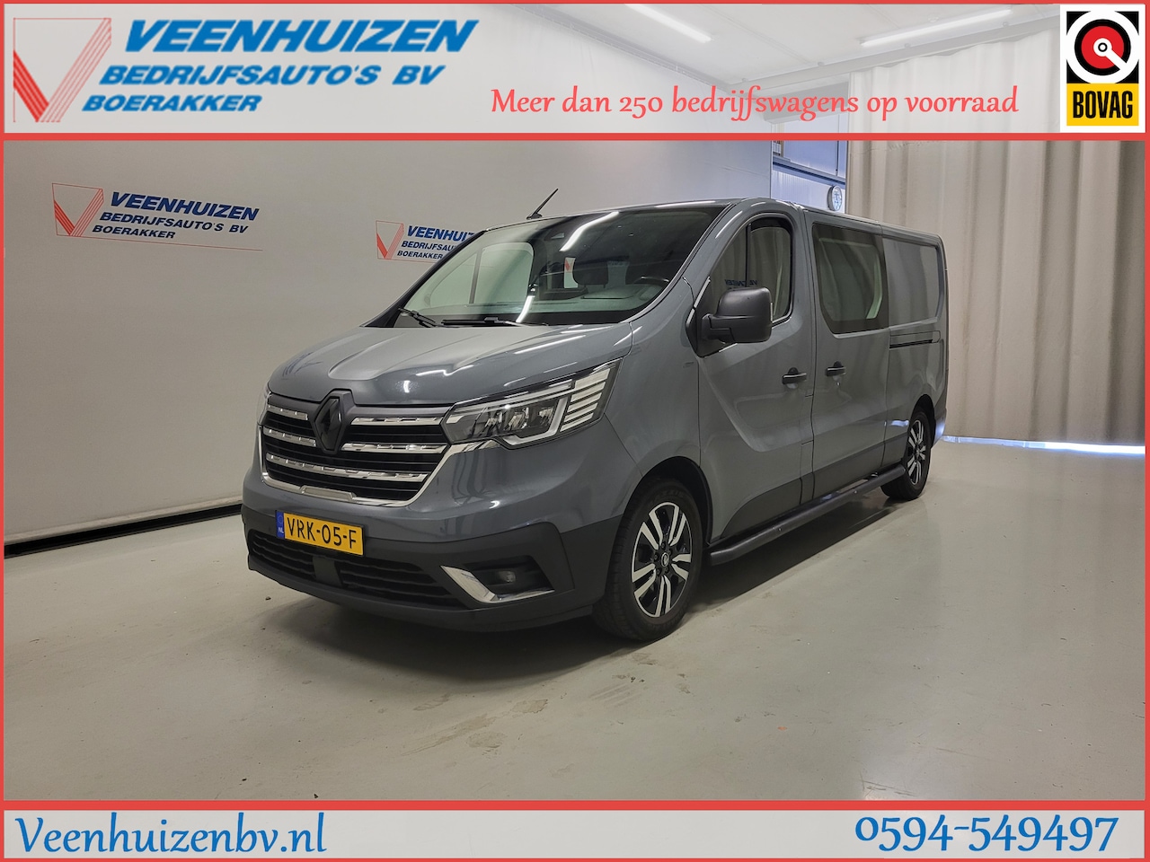 Renault Trafic - 2.0dCi 150pk L2/H1 Dubbele Cabine Automaat Euro 6! - AutoWereld.nl