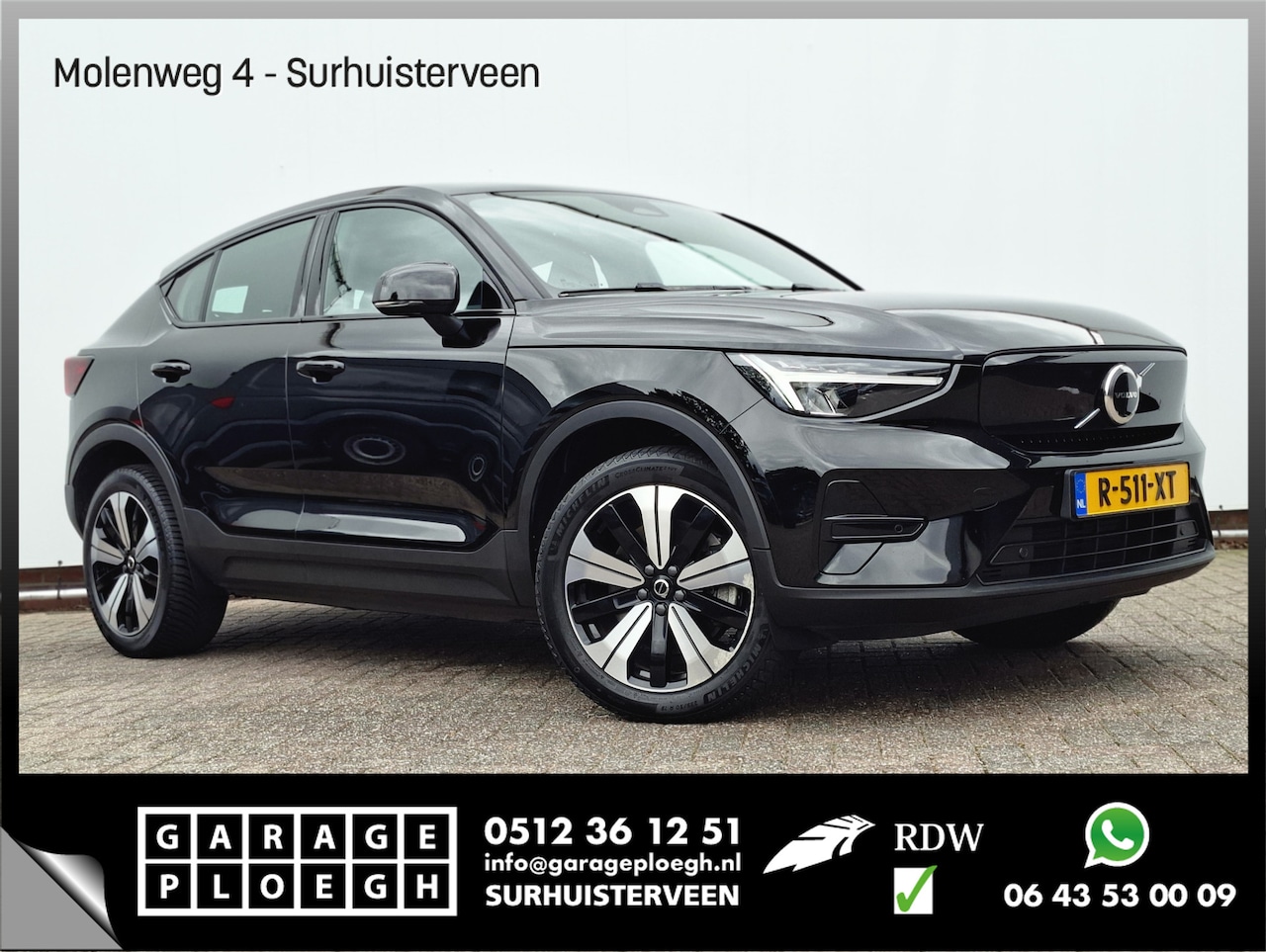Volvo C40 - SOH 90% Core 69 kWh Carplay Pano Elek.Trekhaak Camera Orig.NL Voll.Onderhouden! - AutoWereld.nl