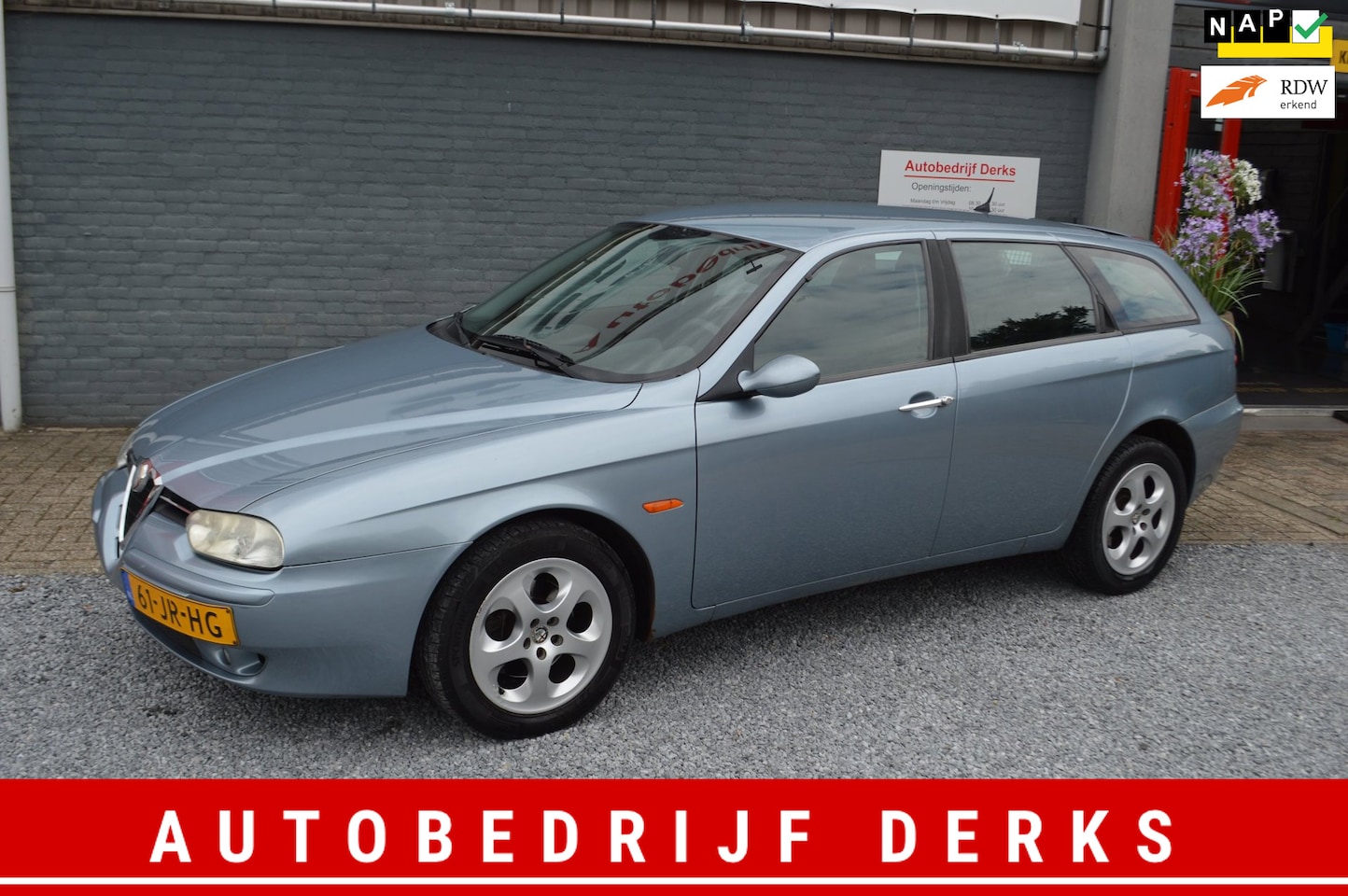 Alfa Romeo 156 Sportwagon - 1.8 T.Spark Progression Airco| 5Drs | Stuurbekrachtiging | Jaar APK - AutoWereld.nl