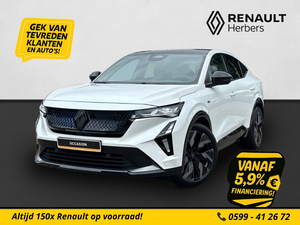 Renault Rafale - 1.2 E-Tech full hybrid 200 esprit Alpine PANORAMA / ALL SEASON / HEAD UP / ALLE OPTIES - AutoWereld.nl