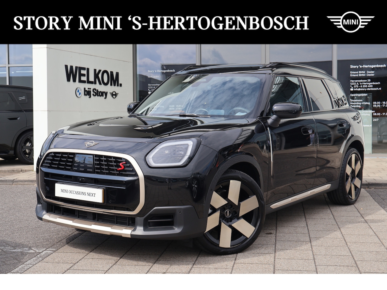 MINI Countryman - S ALL4 Automaat / Favoured Trim / Pakket XL / 20" Windmill Spoke 2-tone - AutoWereld.nl