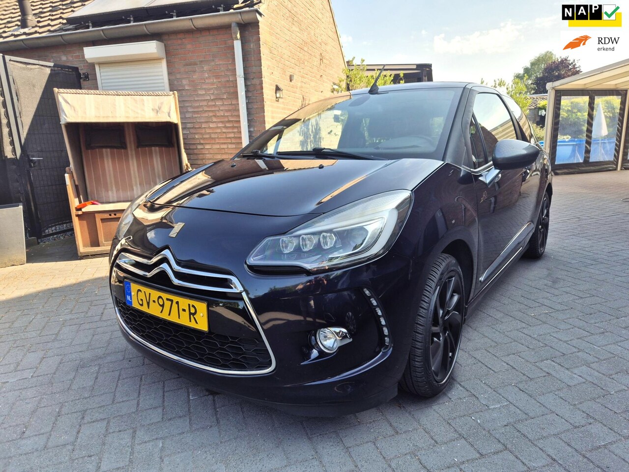 DS 3 Cabrio - 1.2 1955 Jubileum uitvoering met Navi Clima en Cruise control - AutoWereld.nl