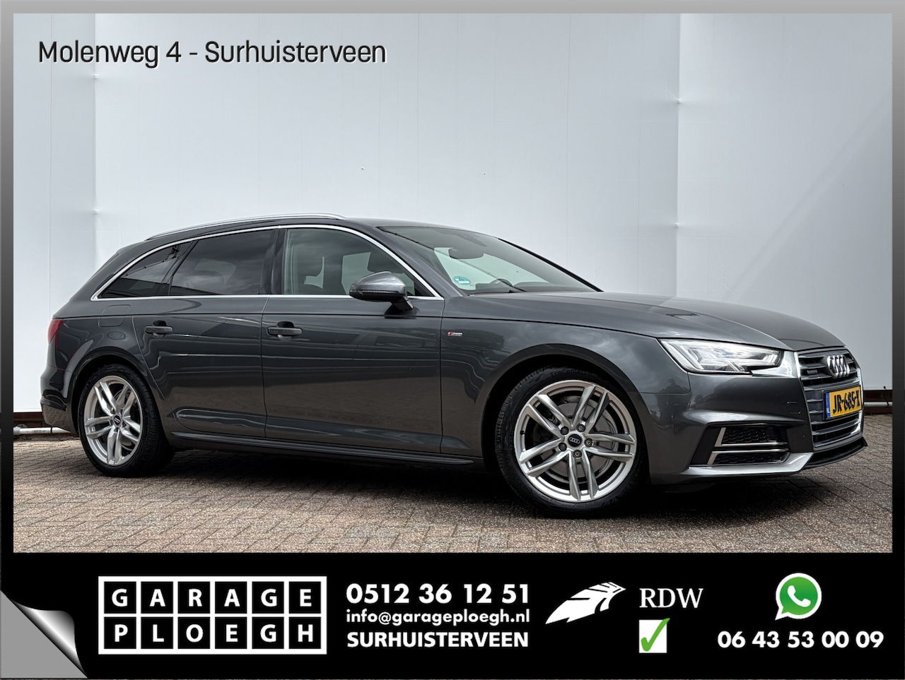 Audi A4 Avant - 2.0 TFSI ultra Sport Pro Line S-Line Automaat Nav/Cruise Pdc Orig.NL Voll.Onderhouden! - AutoWereld.nl