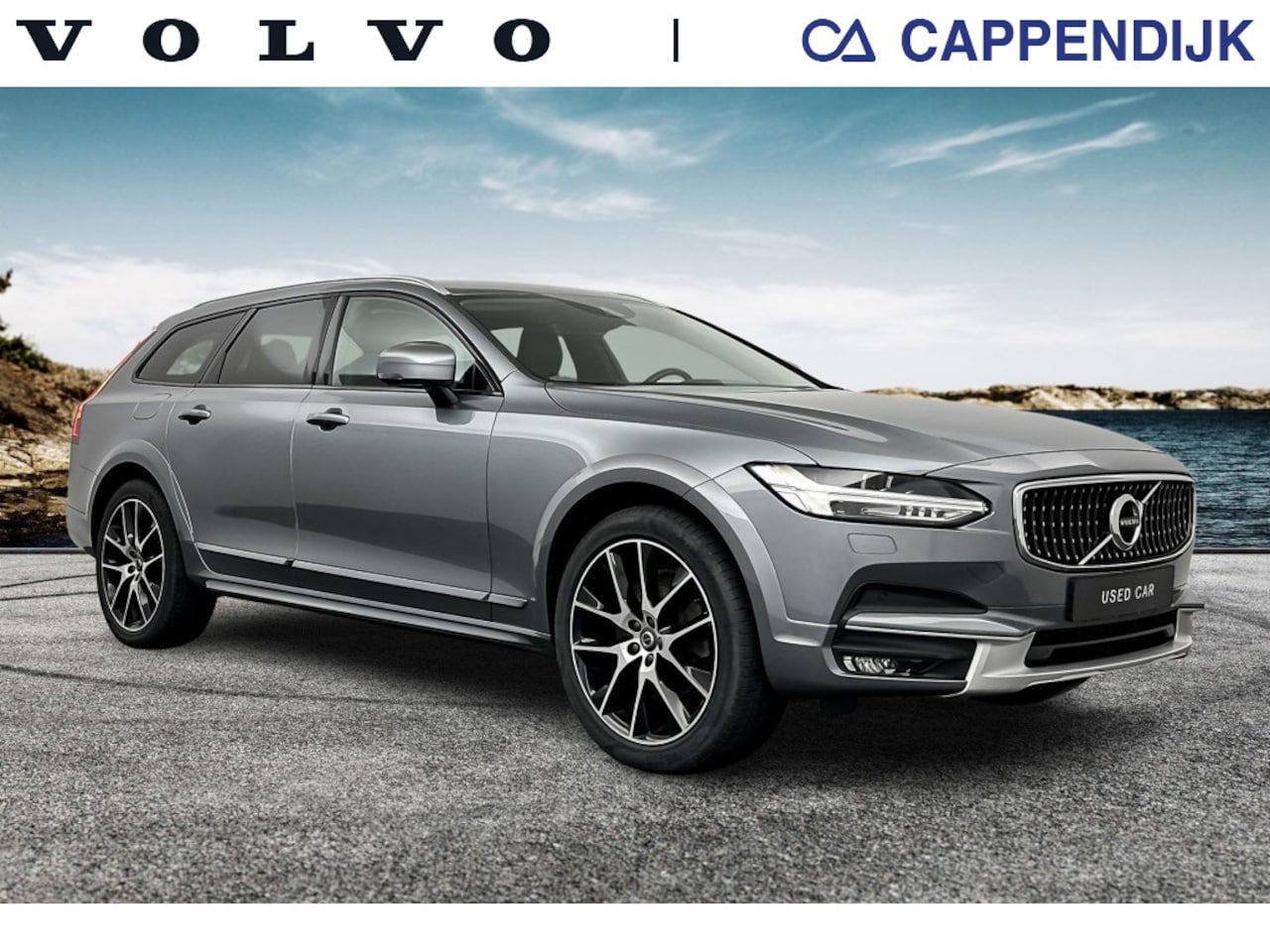 Volvo V90 Cross Country - T5 254PK AWD Pro| Trekhaak| Adap.Cruise Standkachel| Camera| Led - AutoWereld.nl
