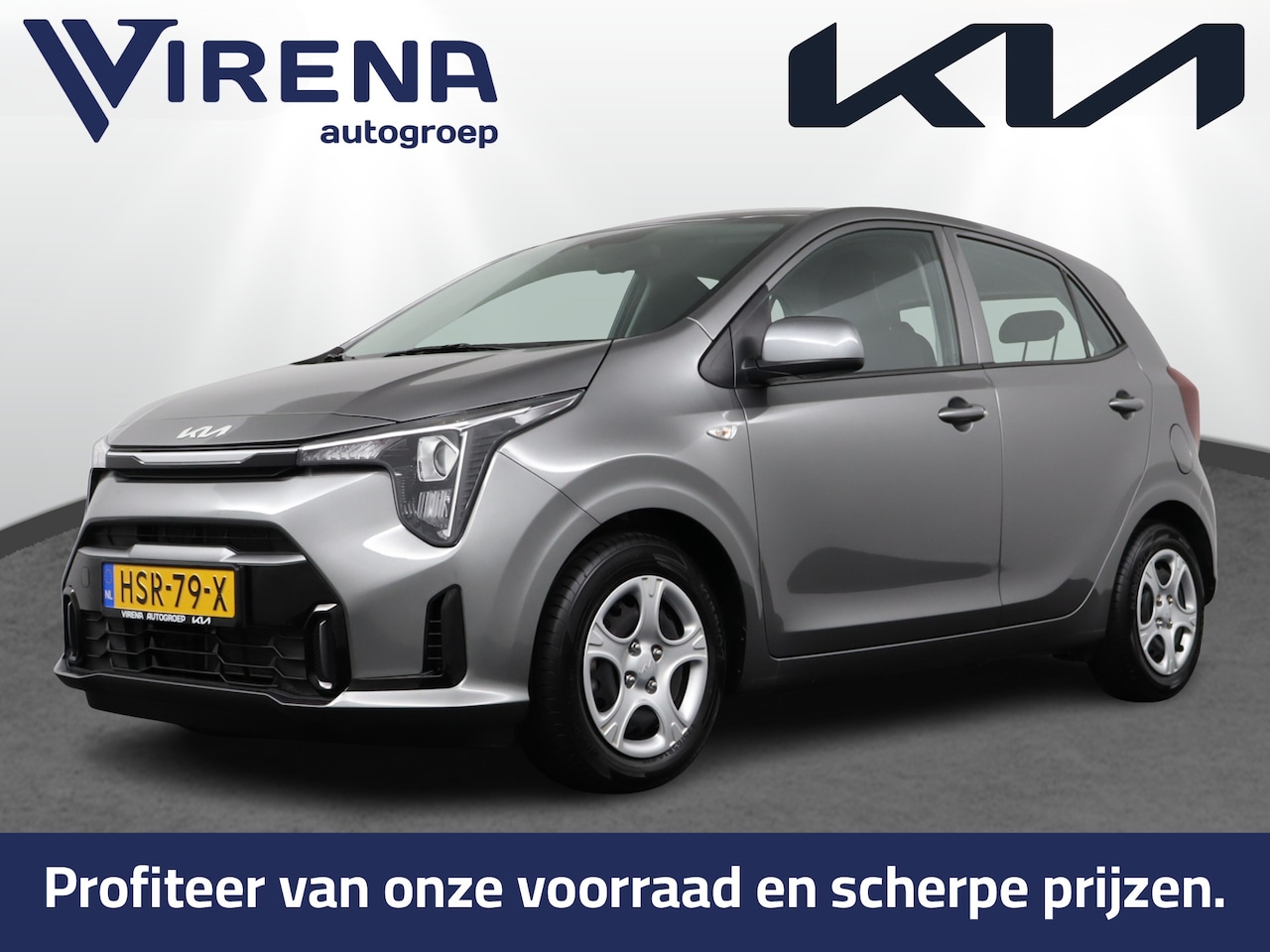 Kia Picanto - 1.0 DPI DynamicLine - Airco - Cruise Control - Navigatie - DAB- Apple Carplay/Android Auto - AutoWereld.nl
