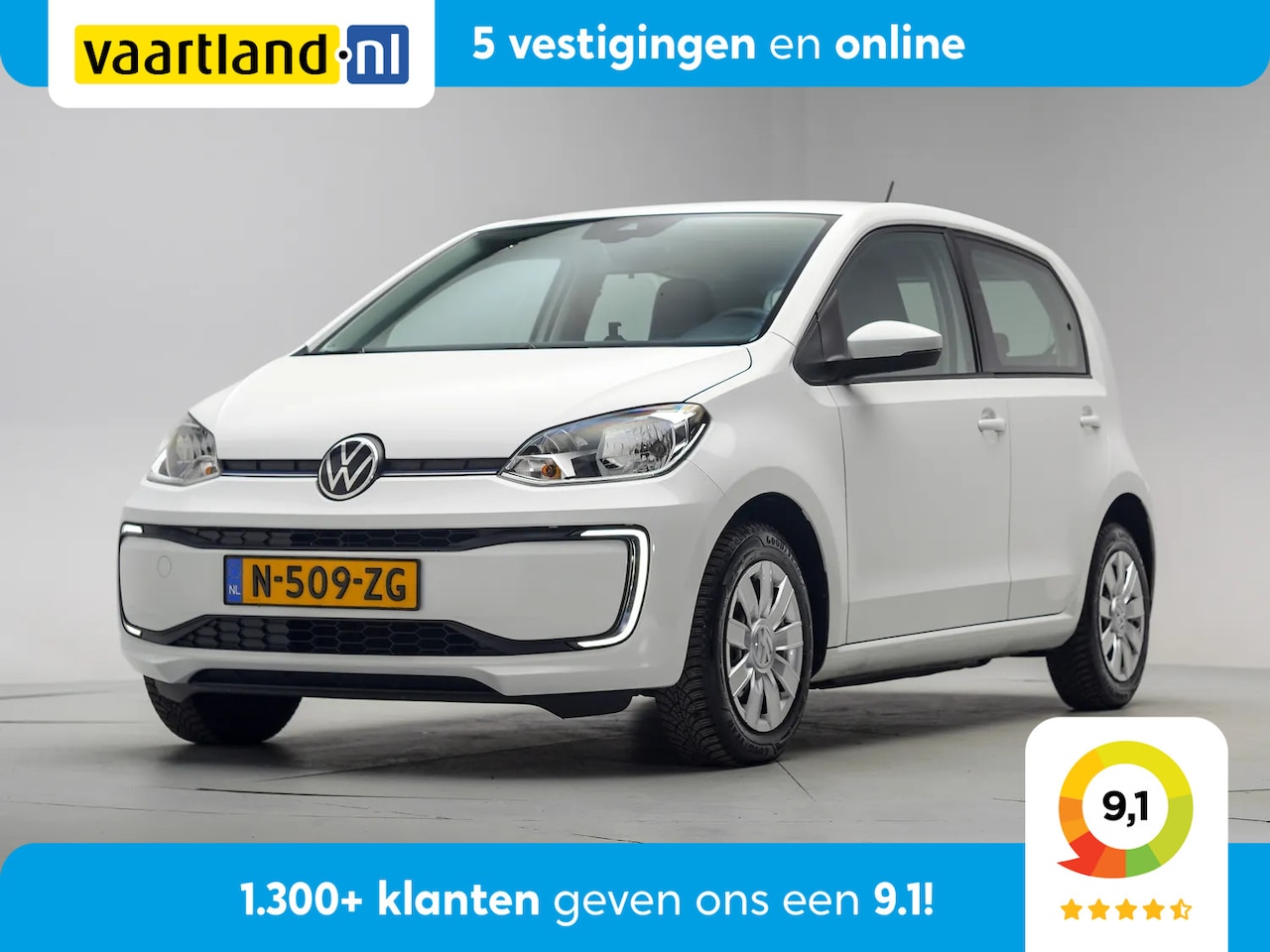 Volkswagen e-Up! - e-up! Style [ Climate Stoelverwarming Camera ] - AutoWereld.nl