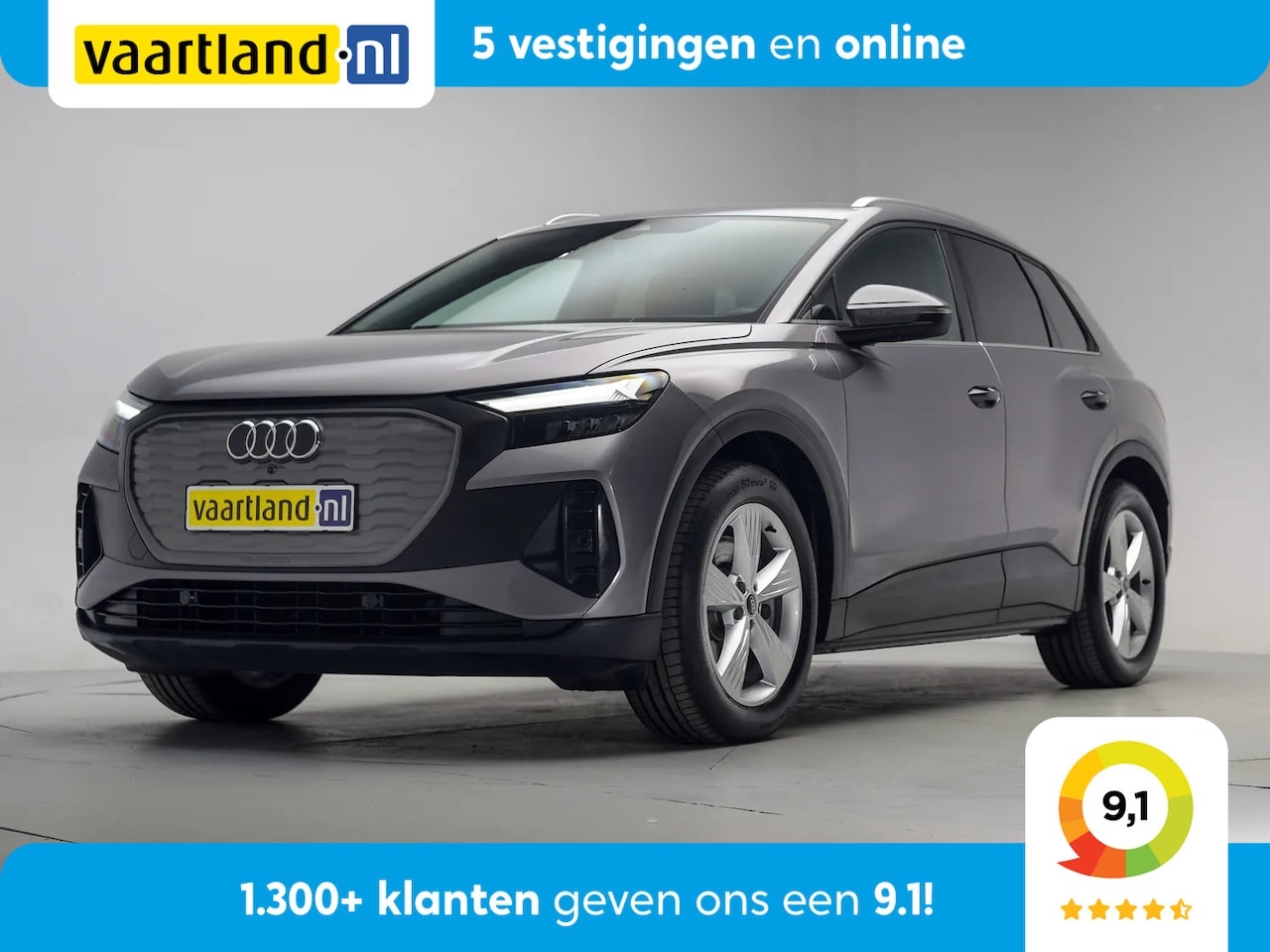 Audi Q4 e-tron - 40 Launch edition 77 kWh [ LED Navi Clima PDC ] - AutoWereld.nl