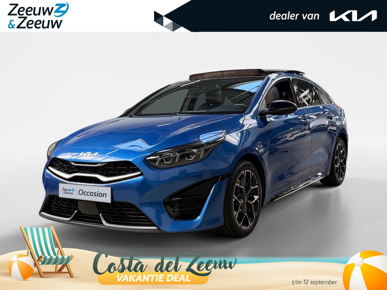 Kia Pro cee'd - 1.0 T-GDi GT-Line PANORAMADAK | CLIMATE CONTROL | STOEL & STUURVERWARMING | ELEKTRISCHE KL - AutoWereld.nl