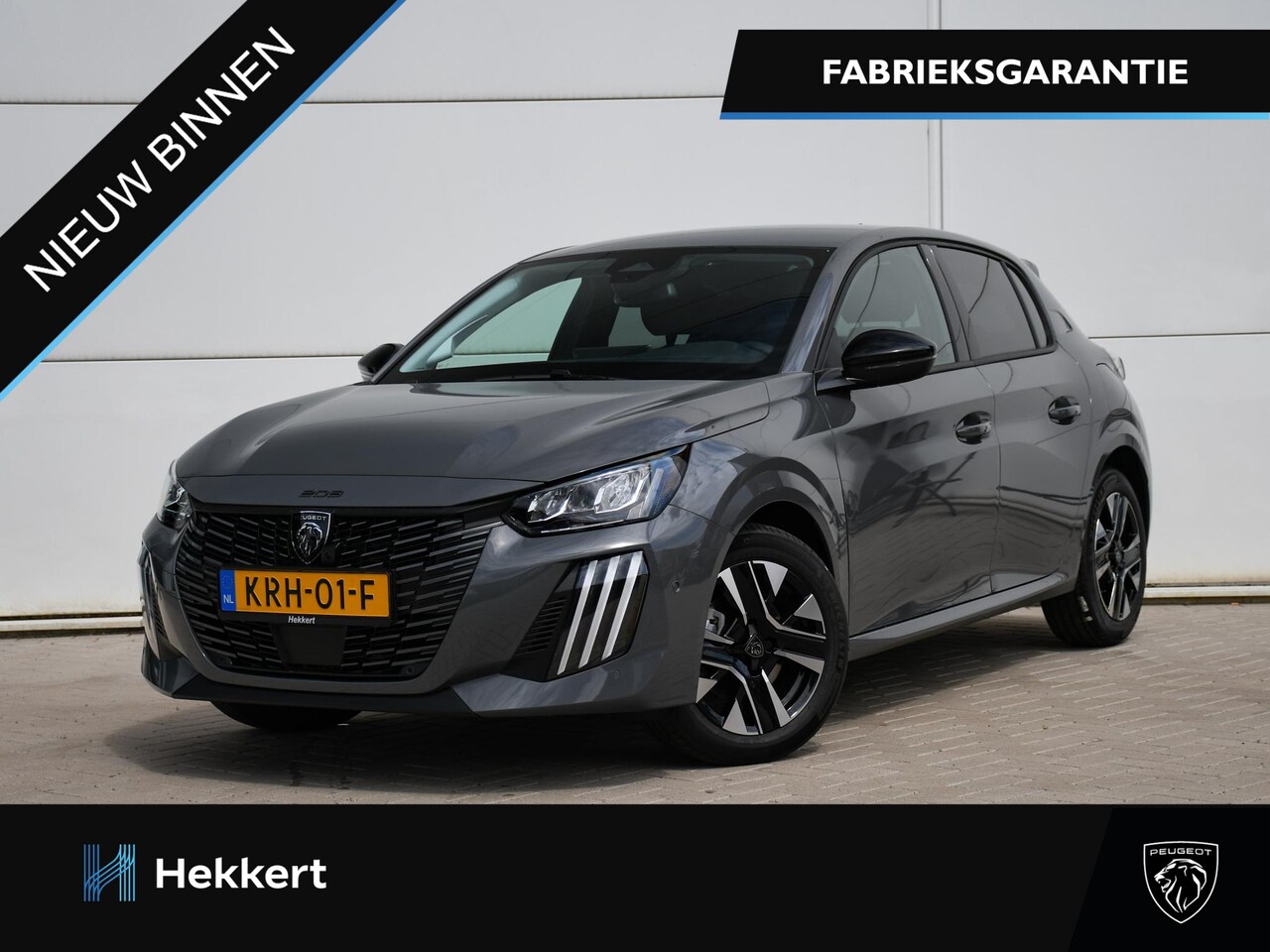 Peugeot 208 - 1.2 Hybrid 110 e-DCS6 Allure DODE HOEK | 16''LM | 360° CAMERA | ADAPT. CC | DAB | APPLE-CA - AutoWereld.nl