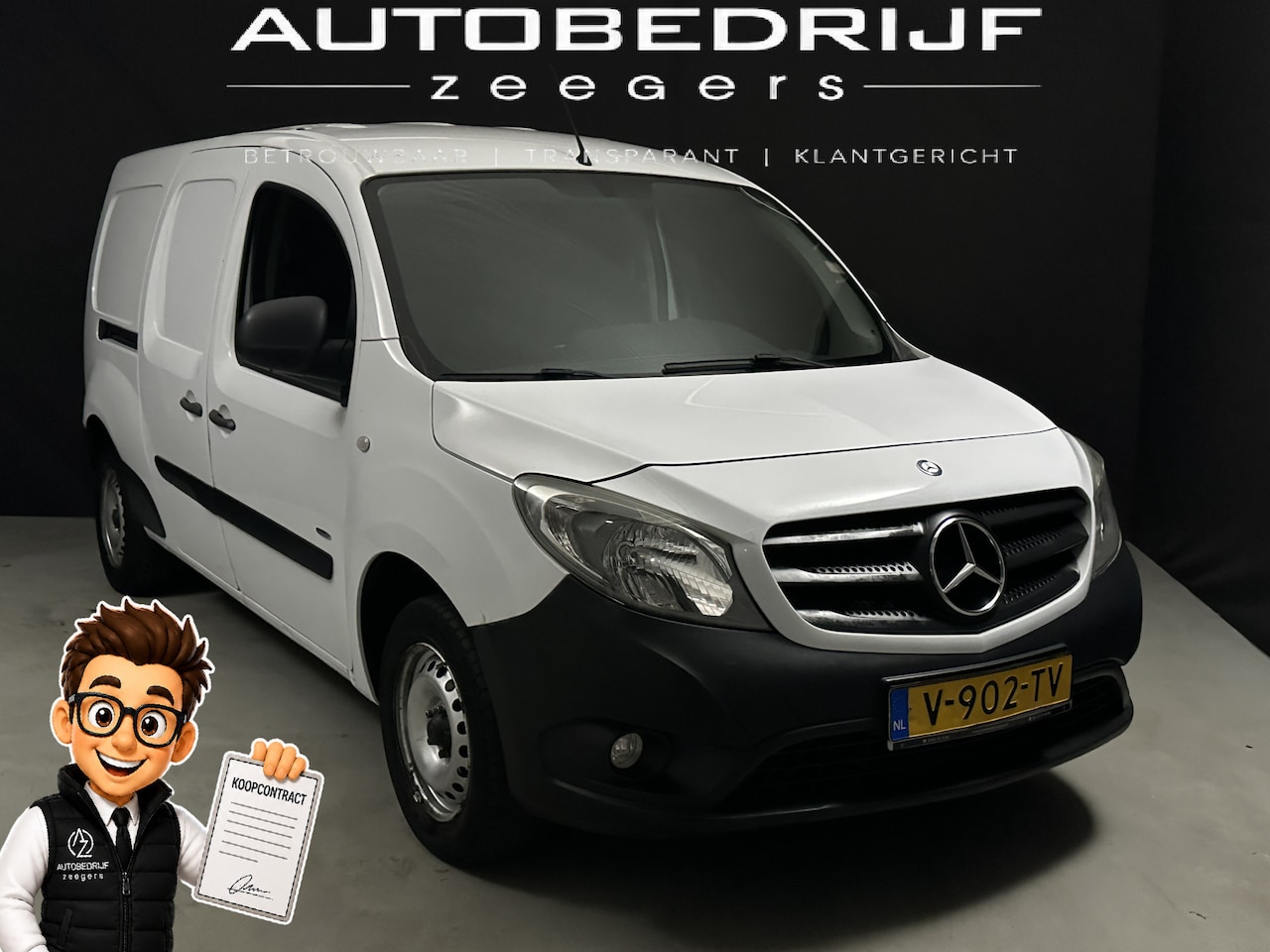 Mercedes-Benz Citan - 109 CDI BlueEFFICIENCY Extra Lang *AC*Bluetooth* - AutoWereld.nl