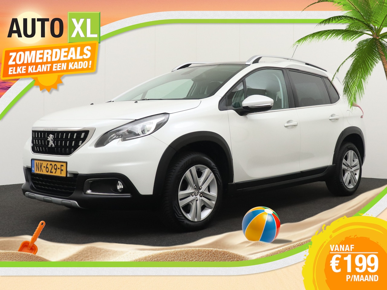 Peugeot 2008 - 1.2T 111 PK Allure Pano-dak Trekhaak Half-Leder Carplay LED - AutoWereld.nl