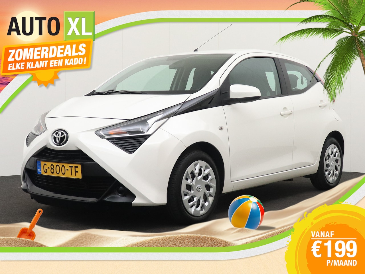 Toyota Aygo - 1.0 VVT-i X-play limited Camera LED Bluetooth - AutoWereld.nl