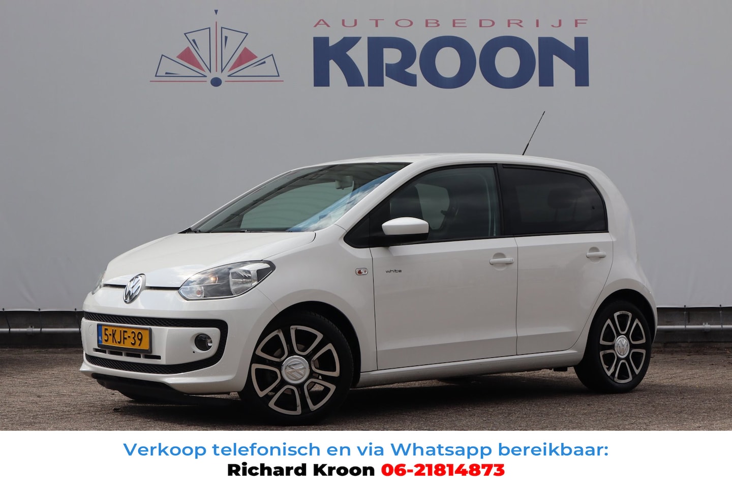 Volkswagen Up! - 1.0 high up! BlueMotion|White pakket|Cruise Control|Airco| - AutoWereld.nl
