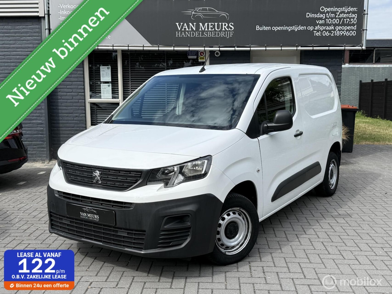Peugeot Partner - bestel 1.5 BlueHDI, Euro 6, Pro, Airco, cruise, apk bij aflevering - AutoWereld.nl