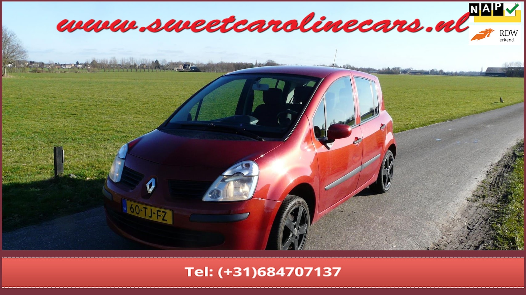 Renault Modus - 1.6-16V Air 1.6-16V Air,Airco,Elec,pakket,Lmv's! - AutoWereld.nl