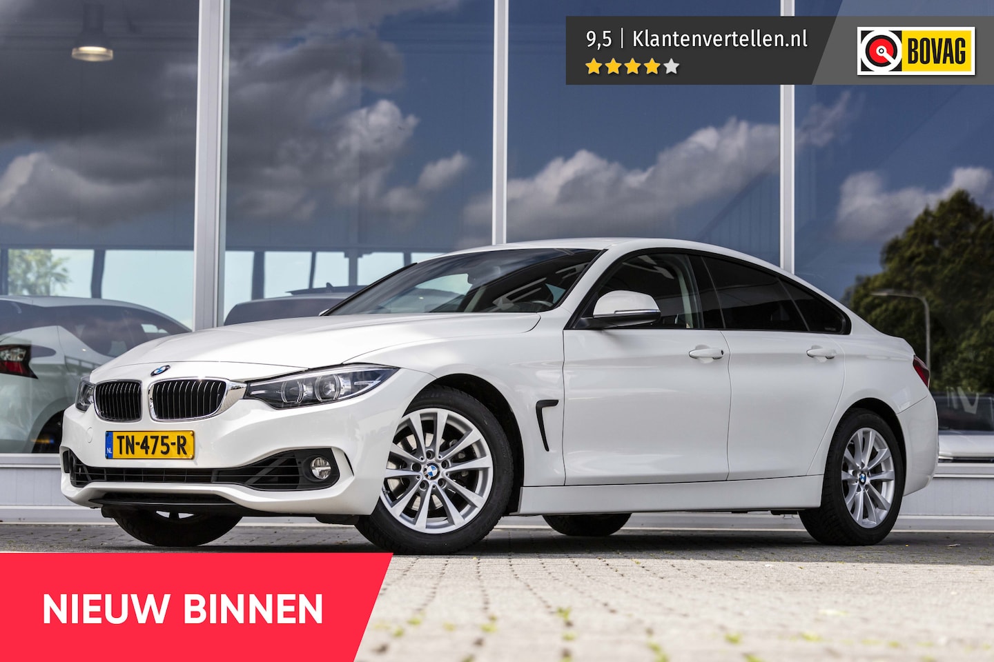 BMW 4-serie Gran Coupé - 418i High Executive | Trekhaak | NL Auto - AutoWereld.nl
