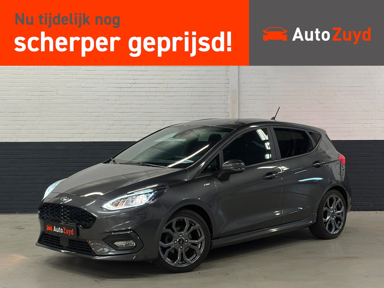 Ford Fiesta - 1.0 EcoBoost ST-Line Automaat Navi / Climate Control / DAB / LM-Velgen / Winterpakket - AutoWereld.nl