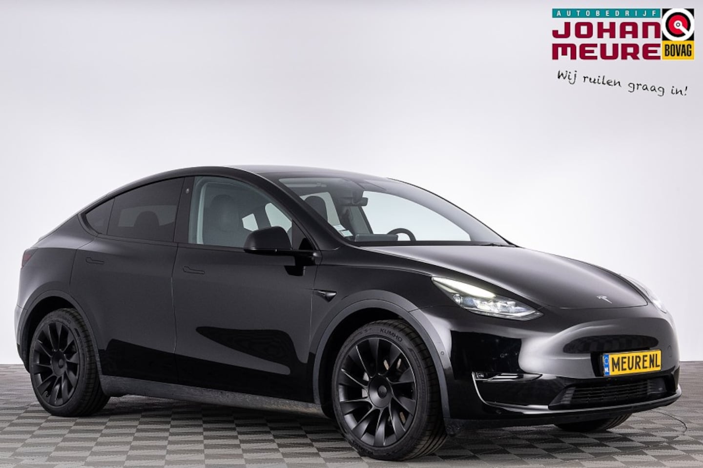 Tesla Model Y - Long Range AWD 75 kWh | BLACK | 20 INCH | PANORAMADAK | LEDER - AutoWereld.nl