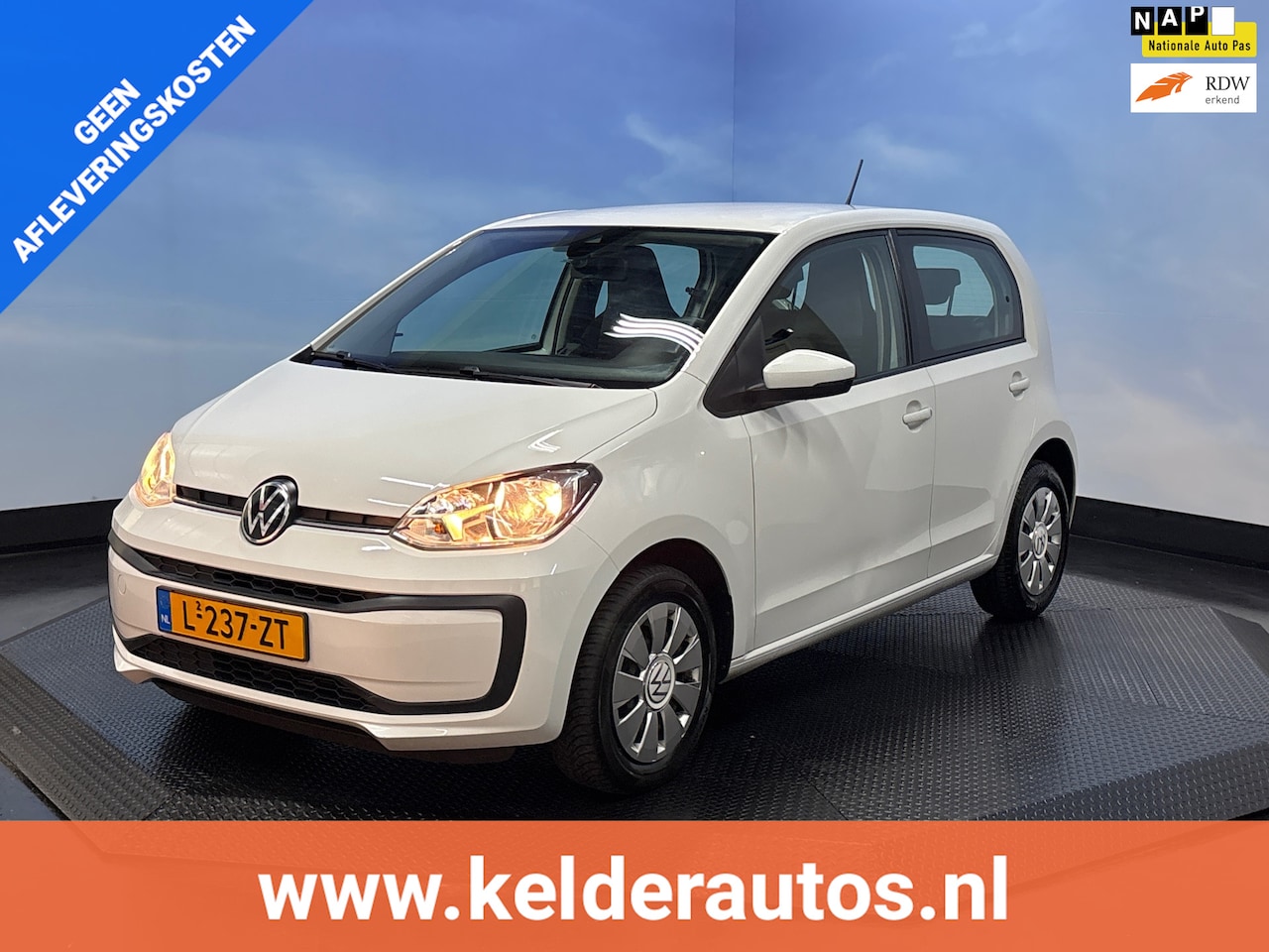 Volkswagen Up! - 1.0 Airco, 5-deurs, DAB - AutoWereld.nl