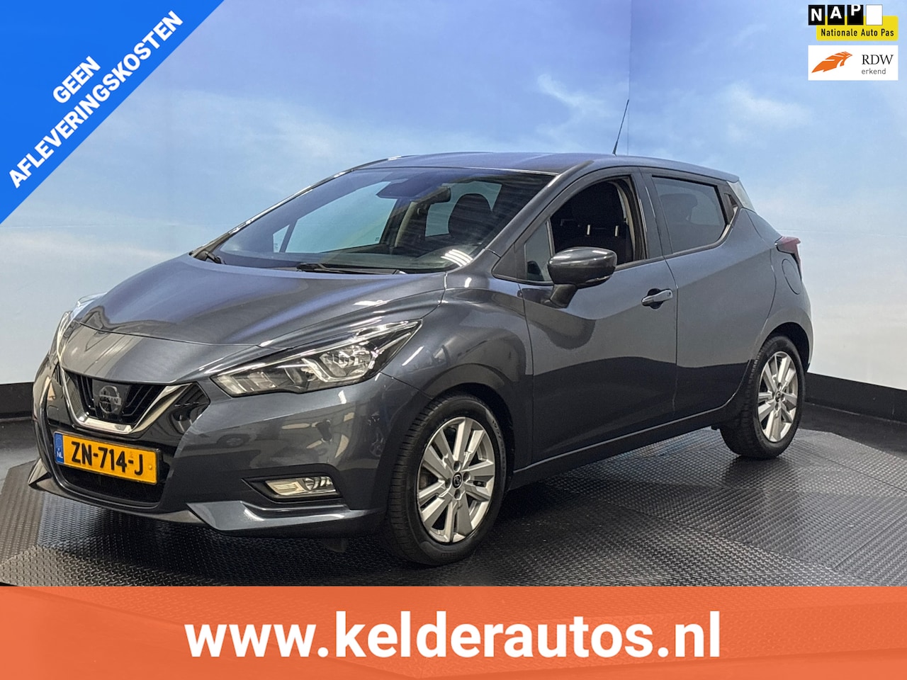 Nissan Micra - 1.0 IG-T N-Connecta Camera, PDC, Mooie auto - AutoWereld.nl