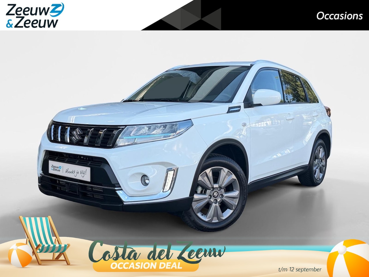 Suzuki Vitara - 1.4 Boosterjet Select Smart Hybrid NL AUTO! | HOGE ZIT | TREKHAAK | GRATIS WINTERBANDEN | - AutoWereld.nl