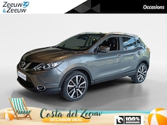 Nissan Qashqai - 1.2 Tekna | Automaat | Lederen bekleding | Electrische Stoel verstelling | 360grd camera |